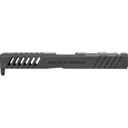 Grey Ghost Prec Glock 26 Slide - Gen 4 V1 W-pro Cut Black