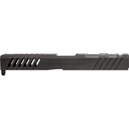 Grey Ghost Prec Glock 17 Slide - Gen 3 V1 W-pro Cut Black