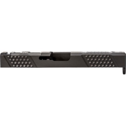 Grey Ghost Prec Glock 17 Slide - Gen 4 V2 W-pro Cut Black