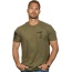 Nine Line Apparel Warheads On - Forheads Men's T-shirt Grn Xl