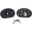 Fsdc Trigger Guard Gun Lock - 1-pk W-2 Keys Ca Approved
