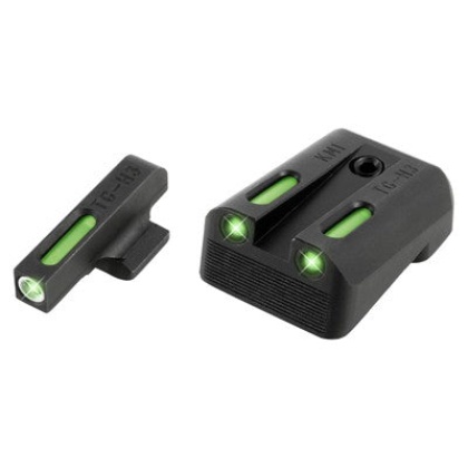 Truglo Sight Set Kimber - Tfx Tritium-fiber Optic Green