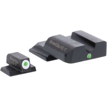 Ameriglo Tritium I-dot Set - Green Fits S&w Shield