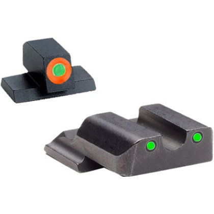 Ameriglo Tritium Spartan Oper. - Green-green S&w M&p Shield