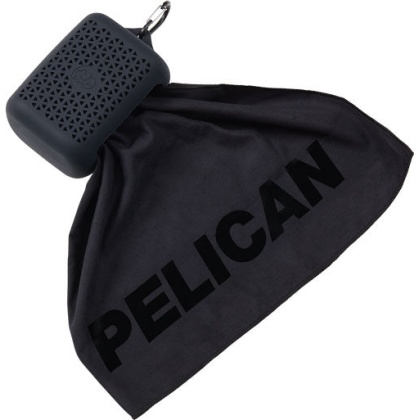 Pelican Multi Use Towel W- - Carry Case Stealth Black!