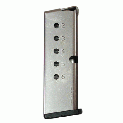 Naa Guardian Magazine .380acp - 6-rounds Stainless Steel