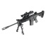Utg Rail Picatinny Sw M&p10 - 2-pc Drop-in Mid-length