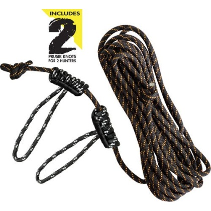 Muddy Life-line 30\' W- Double - Rope Loops Reflective Rope