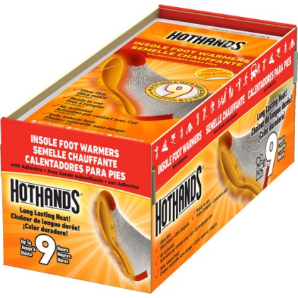 Hothands Insole Foot Warmer 16 - Pairs 9 Hour W- Adhesive