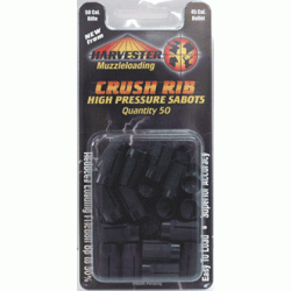 Harvester Sabot Only 50cal For - 45cal Bullets 50pk Crushed Rib