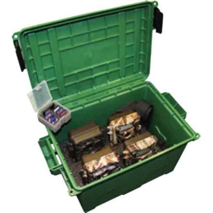 Mtm Game Trail Camera Case W- - Sd Card Holder Holds 4 Cameras