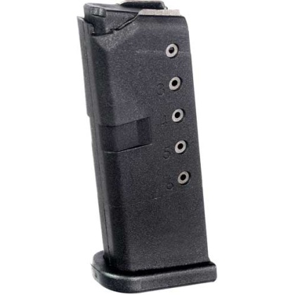 Pro Mag Magazine Glock 43 - 9mm 6-rds. Black Polymer