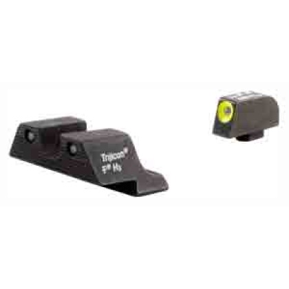 Trijicon Night Sight Set Hd - Yellow Outline Glock 17