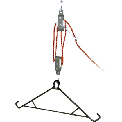 Hme Skinning Gambrel & Hoist - 4:1 Ratio 3-8