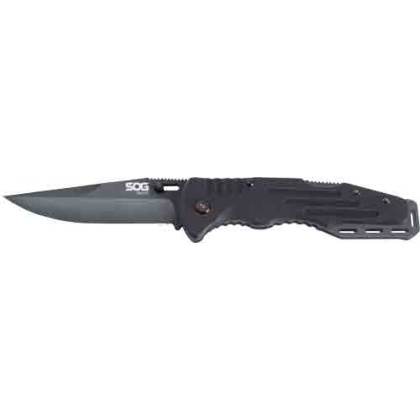 Sog Knife Salute Hardcased - Black 3.6\