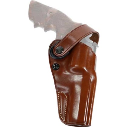Galco Dao Belt Holster Rh - Leather Ruger Alaskan 21-2