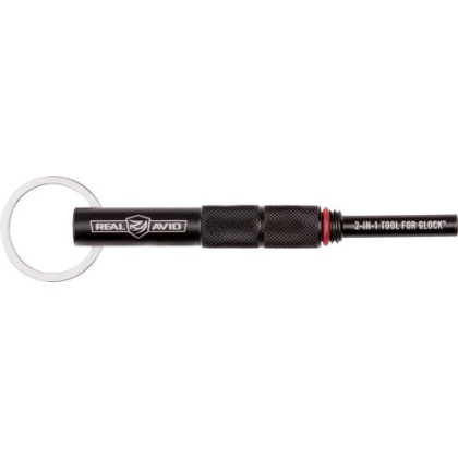 Real Avid 2-in-1 Tool For - Glock Disasembly & Front Sight