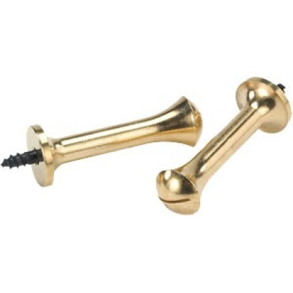 Traditions Gun Hangers Brass - Straight Screw In<