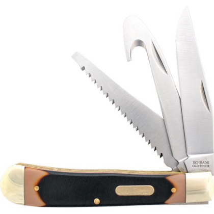 Old Timer Knife Premium Trappr - 3-blade 3.3