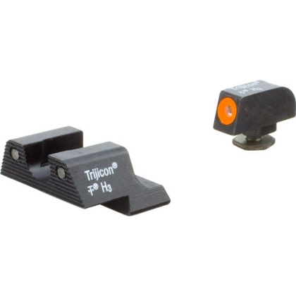 Trijicon Night Sight Set Hd - Orange Outline Glock 42-43