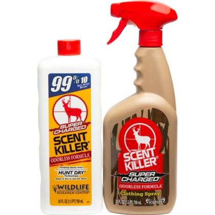 Wrc Scent Elimination Spray Sk - Super Charged Combo 2-24fl Oz.