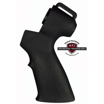 Adv. Tech. Pistol Grip Kit - For Most Pumps Black Syn