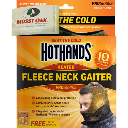 Hothands Heated Neck Gaiter - Mossy Oak Bu W-free Pck Warmrs