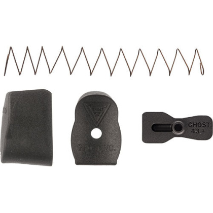 Ghost Moab Mag Extension For - Glock 43 Plus 2 Rnds Black