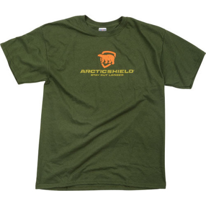 Arctic Shield Ss T-shirt W- - Logo Winter Moss X-large!